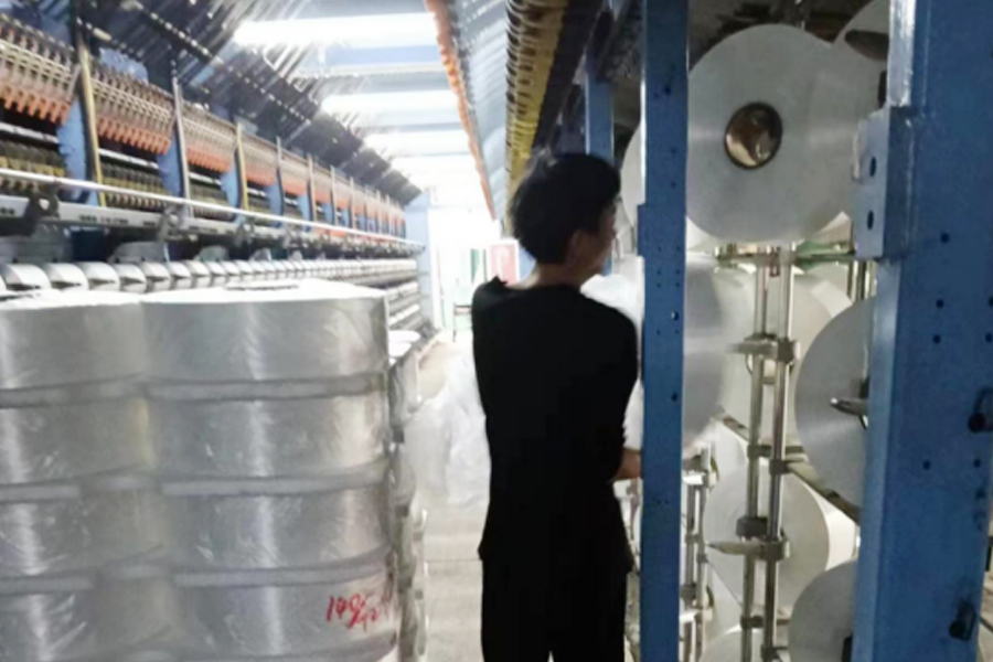 DTY উৎপাদন-তারের ঝুলন্ত এলাকা