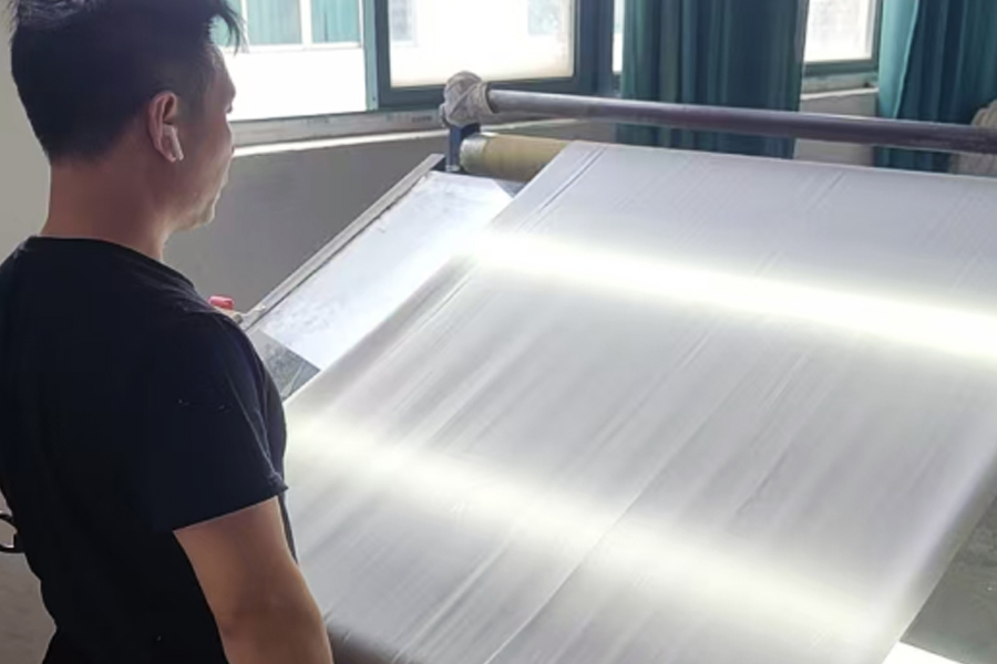 ডাইং কারখানার উৎপাদন-সমাপ্ত পণ্য পরিদর্শন এলাকা