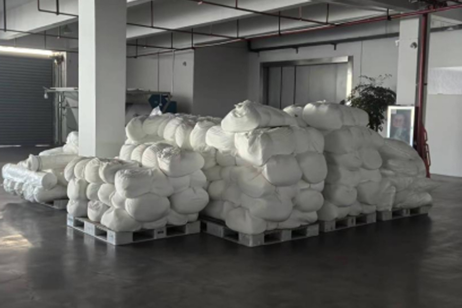 ধূসর ফ্যাব্রিক উত্পাদন-ধূসর ফ্যাব্রিক ট্রানজিট এলাকা