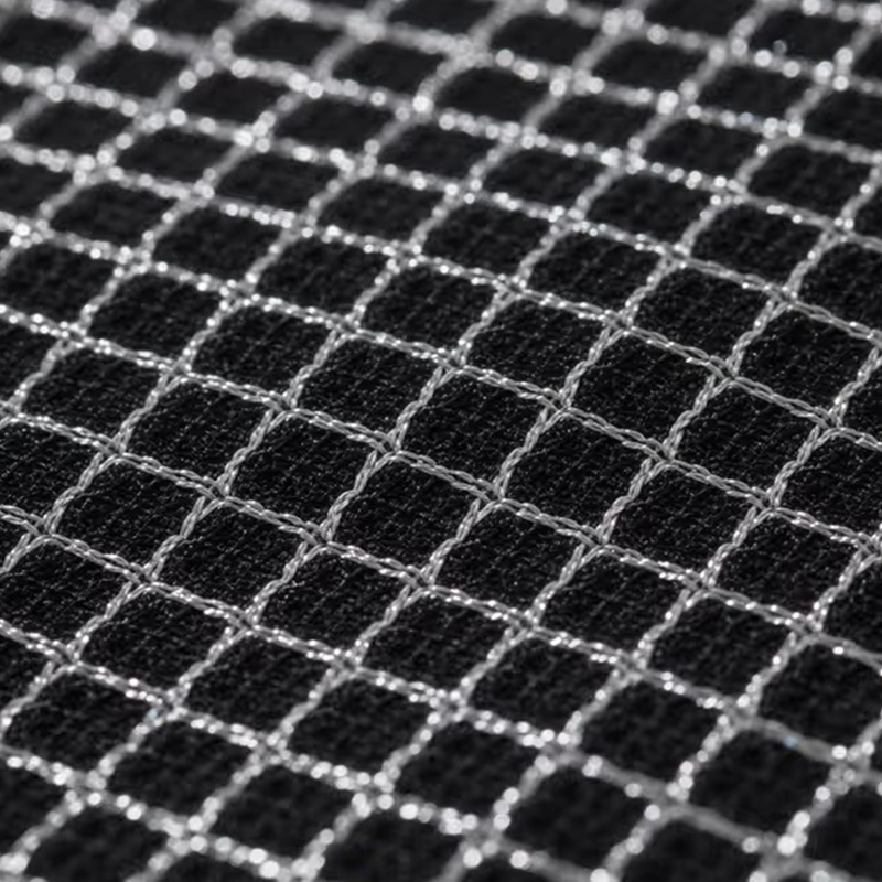 Breathable পলিয়েস্টার সুতা সিল্ক Birdseye ফ্যাব্রিক