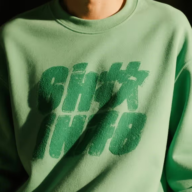 বিশুদ্ধ তুলো শ্বাসযোগ্য উষ্ণ সোয়েটশার্ট ফ্যাব্রিক